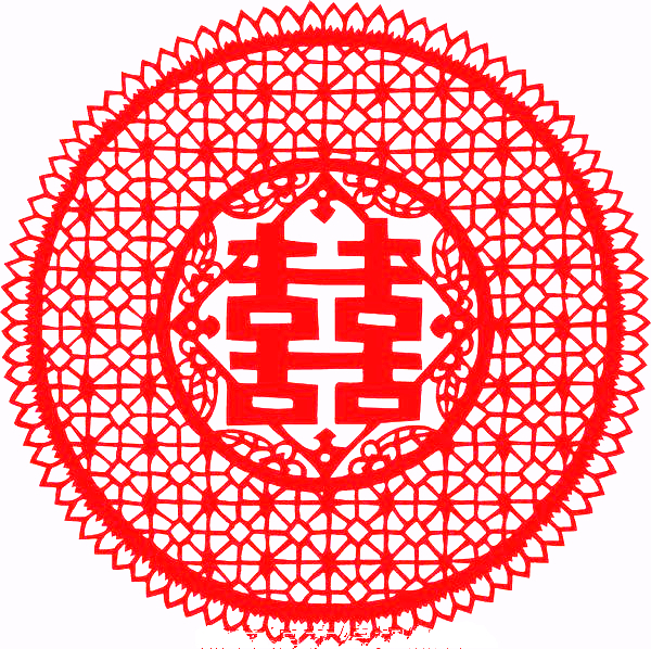 对称图形剪纸窗花,民俗窗花介绍