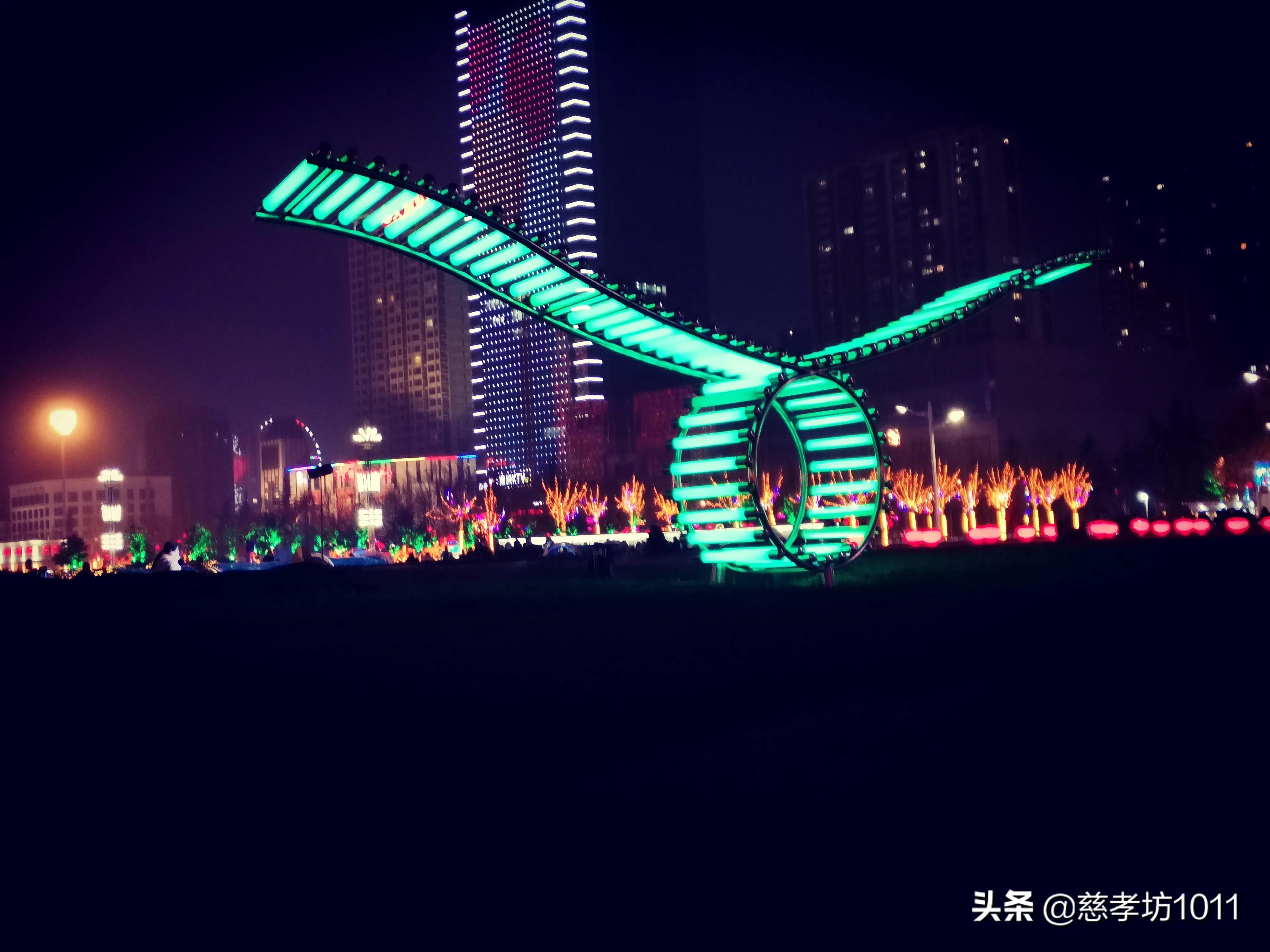 临沂旅游夜景景点大全,临沂元宵节夜景震撼视频
