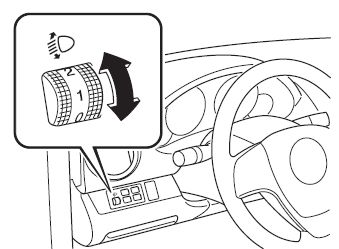马自达6灯光调节分布图,马自达6的灯光怎么使用