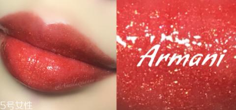 推荐阿玛尼口红509,阿玛尼红管321和214口红对比直播