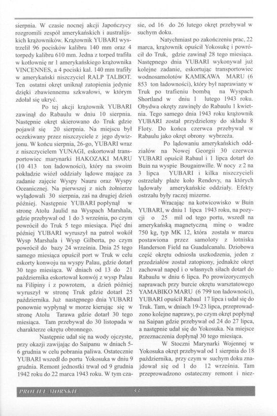 旧日本海军夕张级轻巡洋舰YUBARILightCruiser