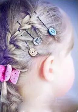 又简单又漂亮的手工发卡,小时候发卡怎么折