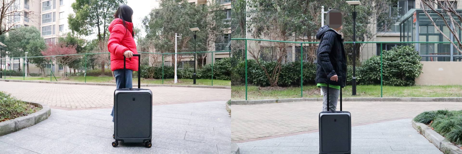 地平线8号拉杆箱视频,地平线八号行李箱能装多少