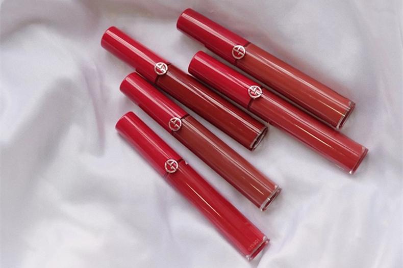 阿玛尼红管唇釉208适合黄皮吗,阿玛尼红管唇釉215试色李佳琦