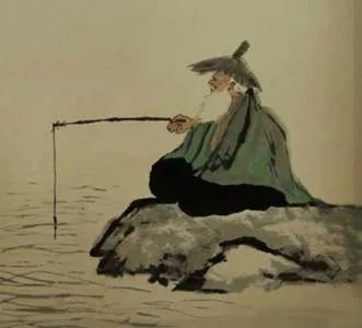 姜子牙直钩钓鱼愿者上钩,姜子牙钓鱼愿者上钩你想到了什么