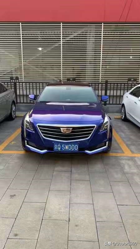 凯迪拉克超亮金属葡萄紫,凯迪拉克金属深邃灰