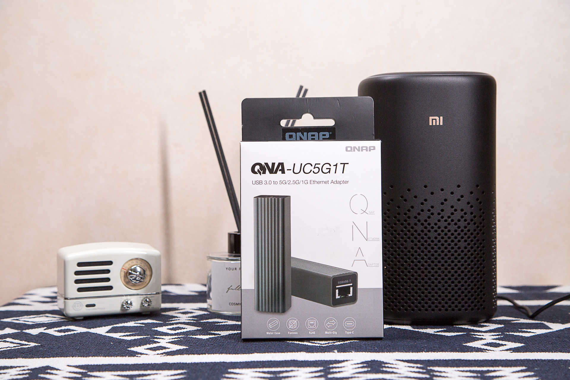 万兆路上的一块金砖：威联通QNAPQNA-UC5G1TUSB3.0转5GbE网络