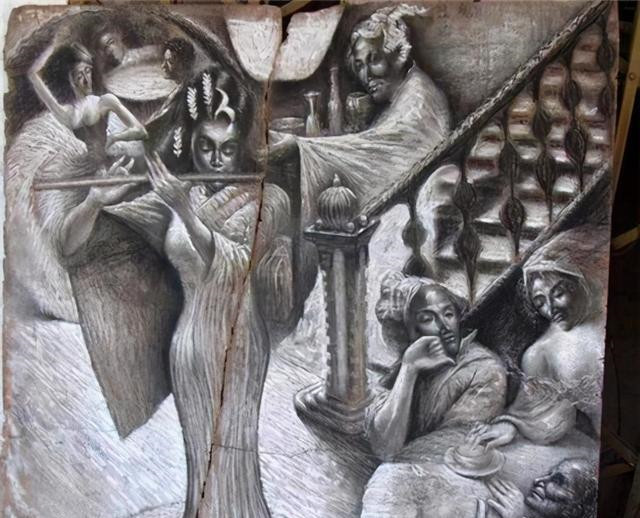 疯子画家,疯子画家作品视频