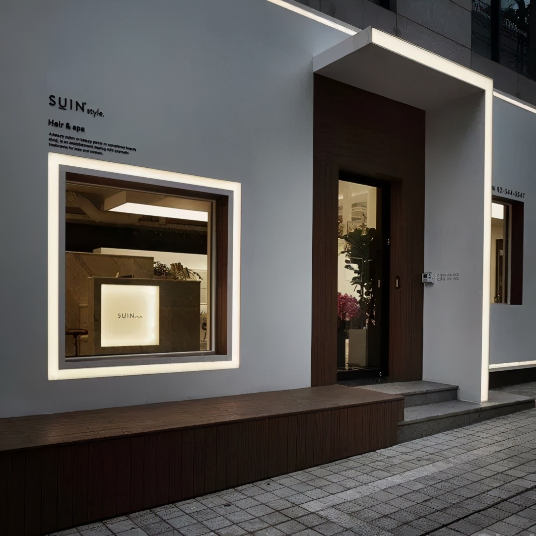 门店招牌怎么设计比较醒目,美容院招牌门头设计效果图