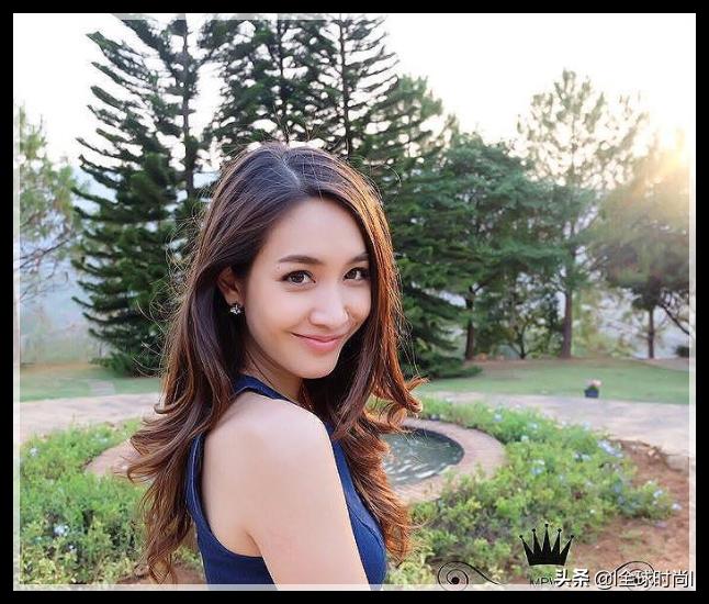 泰国少女选美冠军富家千金之女优雅穿搭显高贵——Min