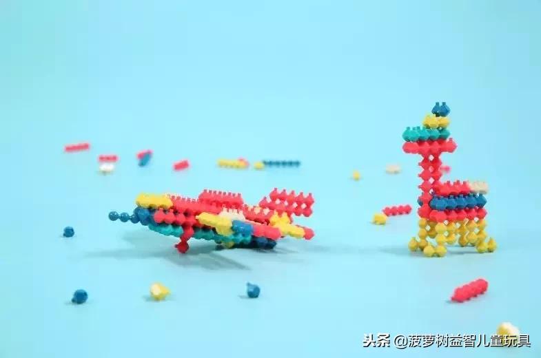 菠萝树积木玩具,菠萝树益智玩具积木