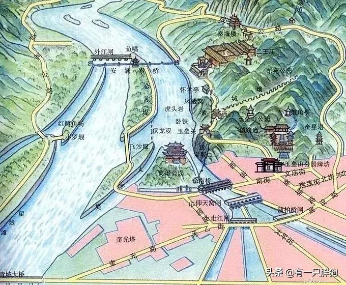 都江堰油水分离,都江堰一共几道堰