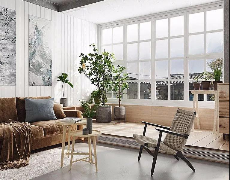 客厅阳台与次卧阳台连通怎么设计,客厅阳台和生活阳台设计