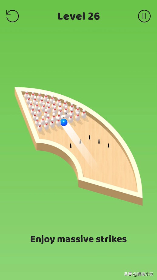 保龄球创意玩法视频,怎么做好看又好玩的保龄球