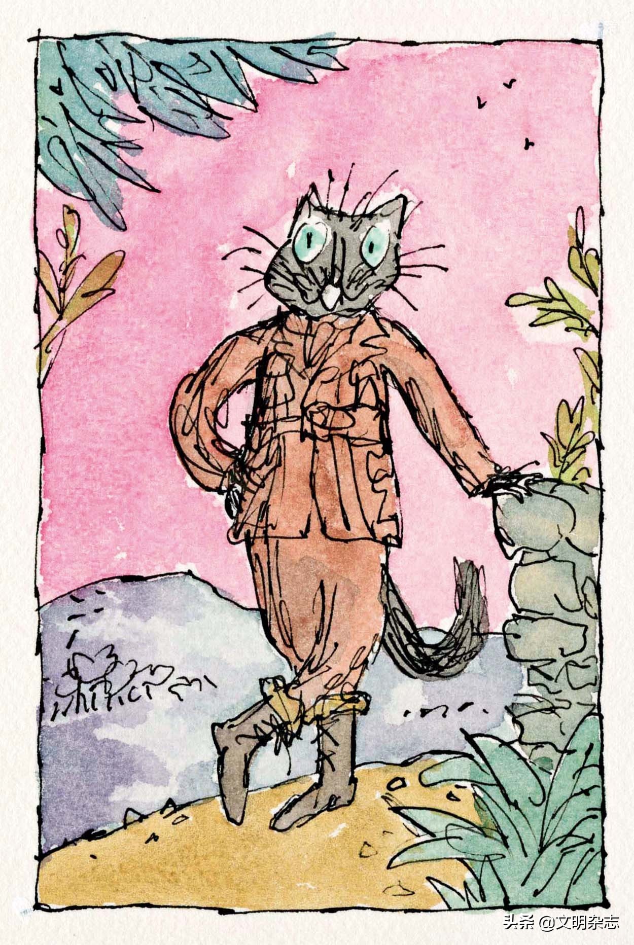 伶俐多变：文学与绘画中的猫形象