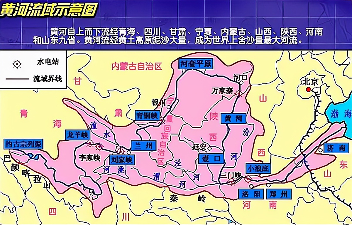 为什么长江叫江黄河叫河,黄河叫河为什么长江叫江