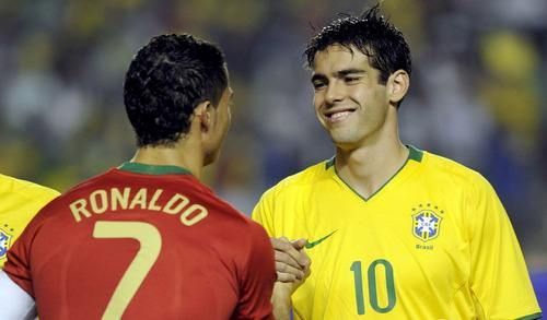 c罗和卡卡巅峰时刻,卡卡和c罗在皇马的每一场比赛