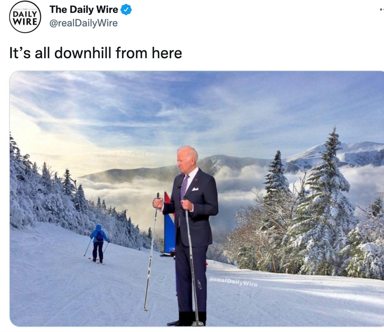 拜登摔倒魔性视频,拜登意外事件视频