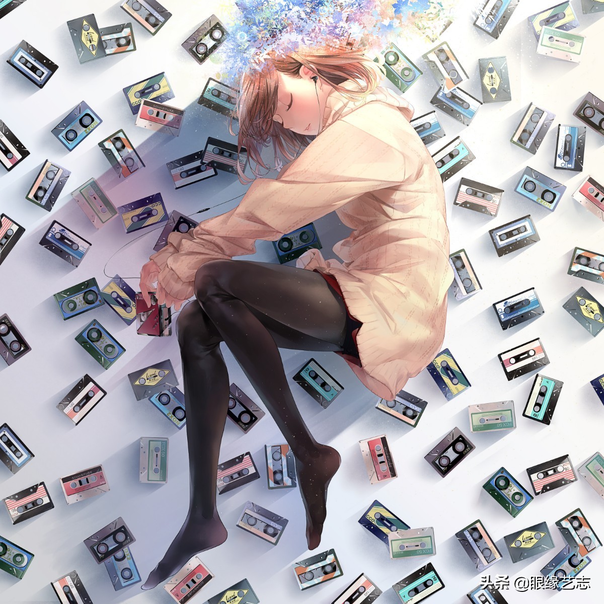 梦幻的日系水果硬糖：每一幅画都是一个与青春有关的封面故事