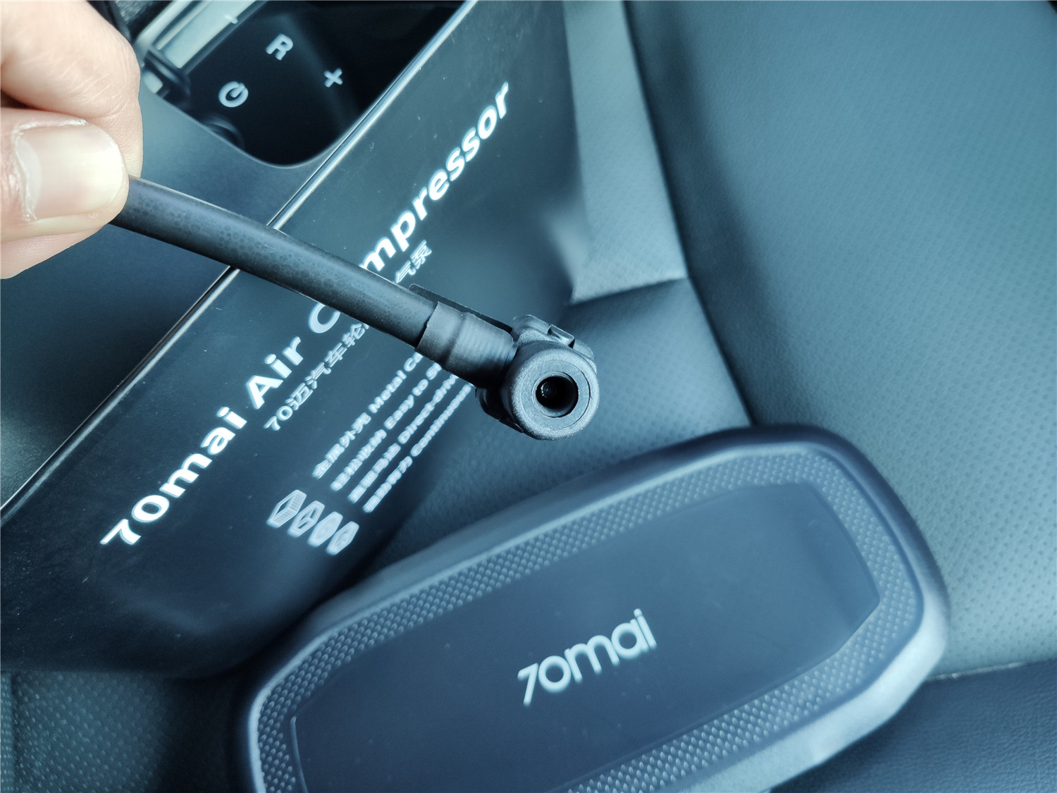 小米充气泵胎压监测器,小米70迈充气泵能测胎压吗