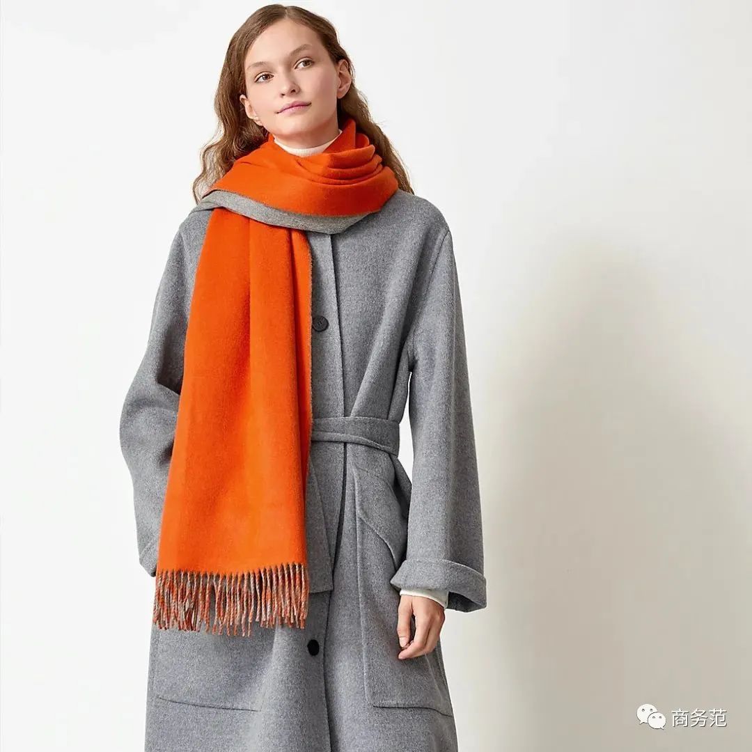 高端羊绒围巾温暖时尚又百搭,冬天必备的羊绒围巾