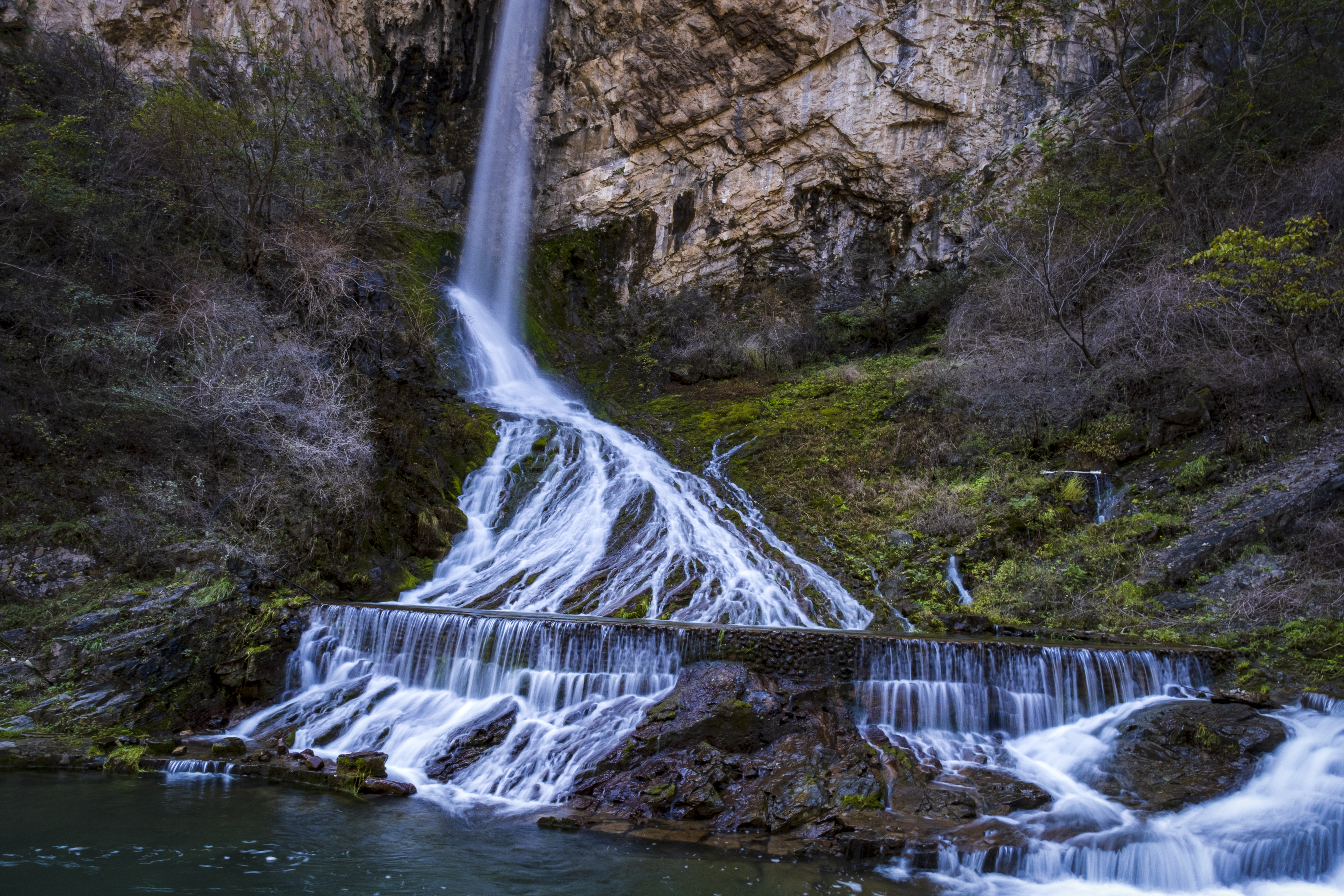 秋色美景落雨图片,秋色美景绝色大图