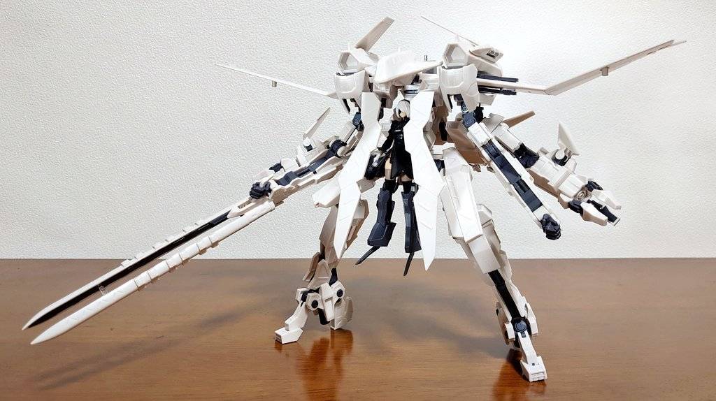 SEx寿屋尼尔机械纪元飞行装寄叶二号B型日玩素组