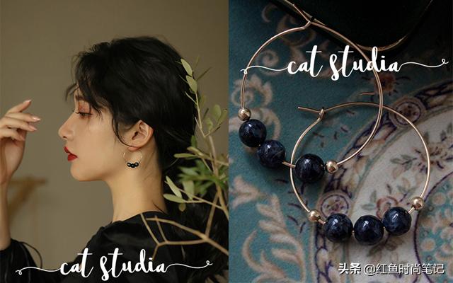 肉脸方脸适合什么发型,肉脸耳饰