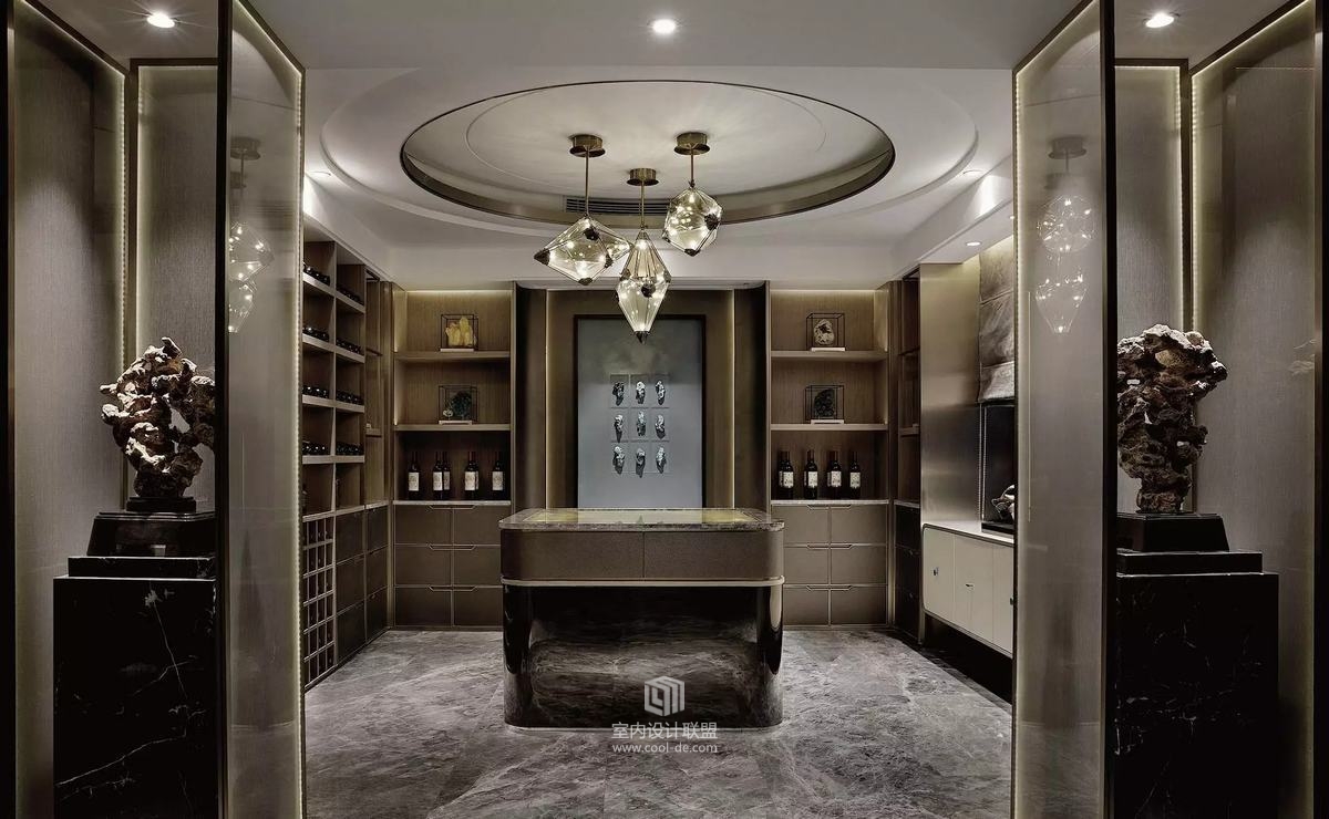 美观实用最新酒柜设计,室内装饰酒柜设计风格