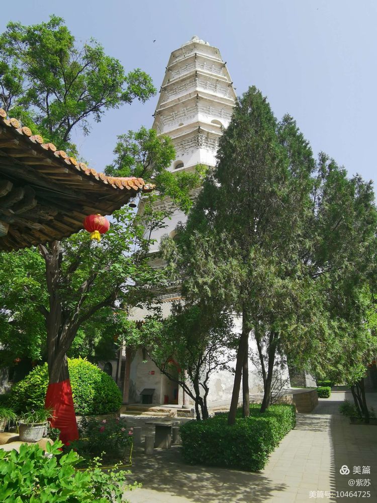 太谷白塔来历,太谷白塔历史图片