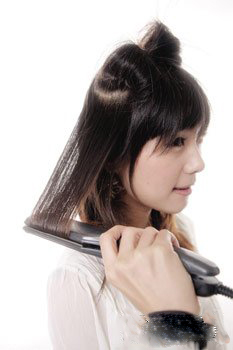 蝴蝶结发型教程图文,duangduang蝴蝶结发型