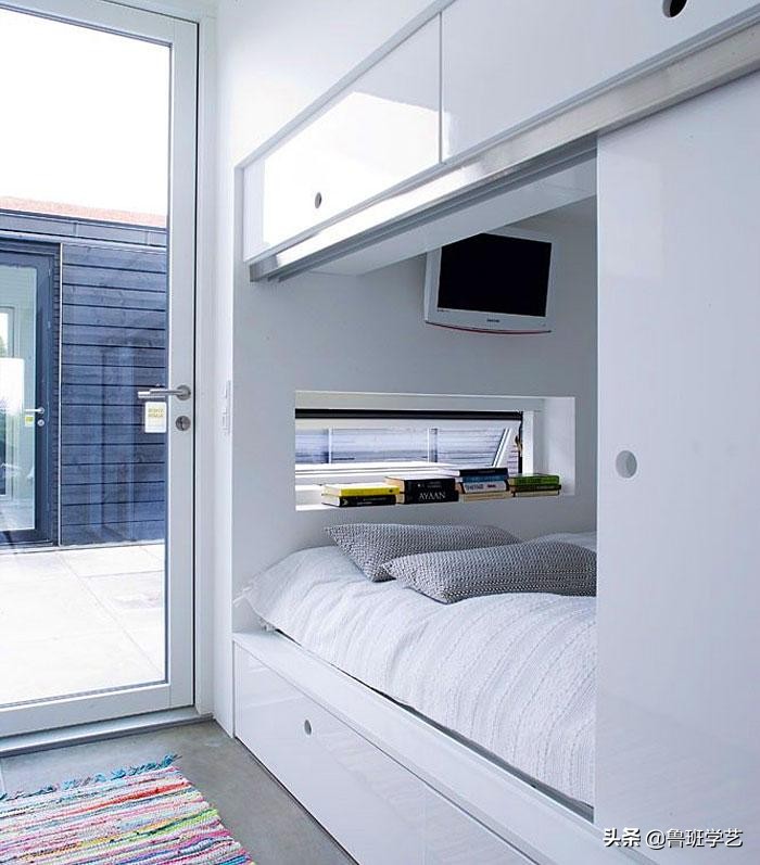 房间小如何省钱布置,节约空间床的设计