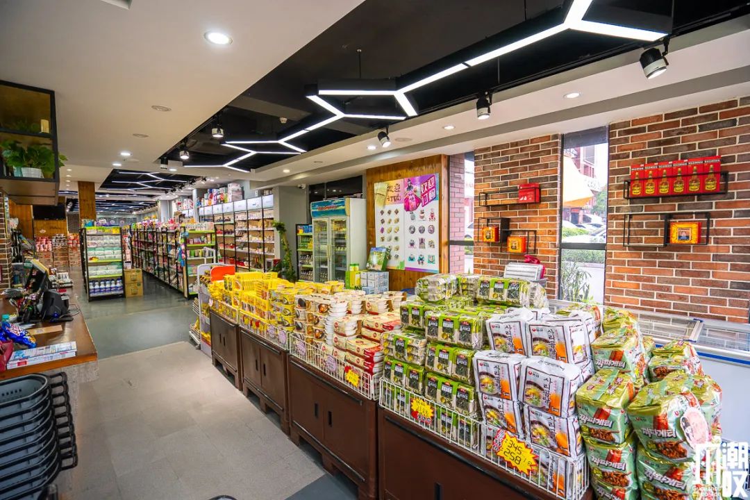 从韩国回来在超市买东西,韩国超市进口东西