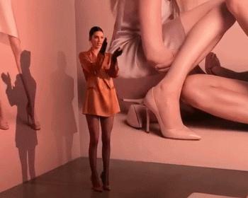 杨幂和肯豆现在的照片,杨幂与肯豆穿的高跟鞋