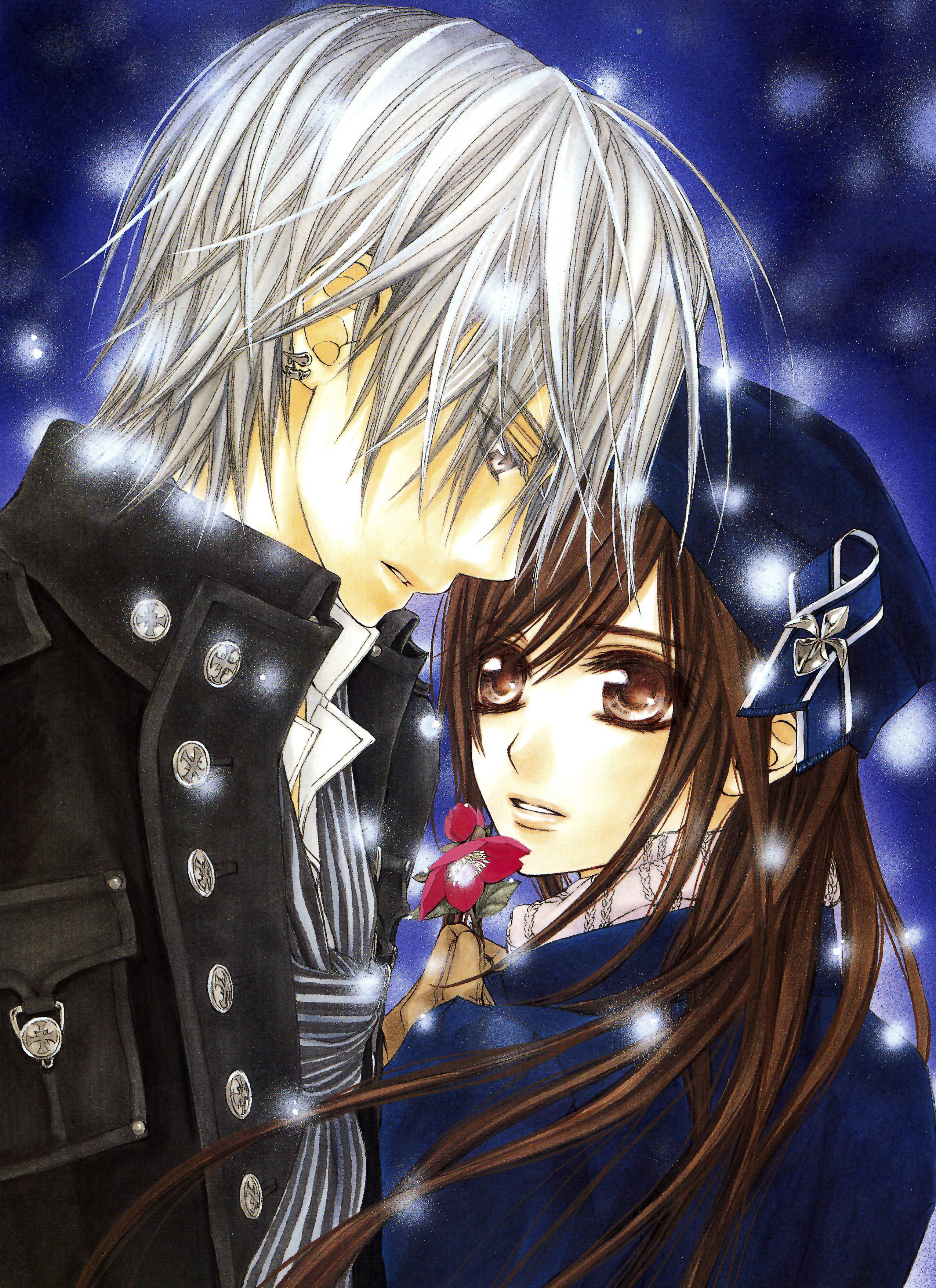 有关帅气吸血鬼的漫画图片,画风超精致的日本吸血鬼漫画