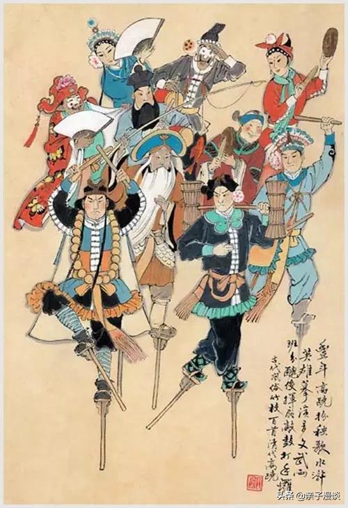 诗词丨100张风俗图，100首诗词，太美了​