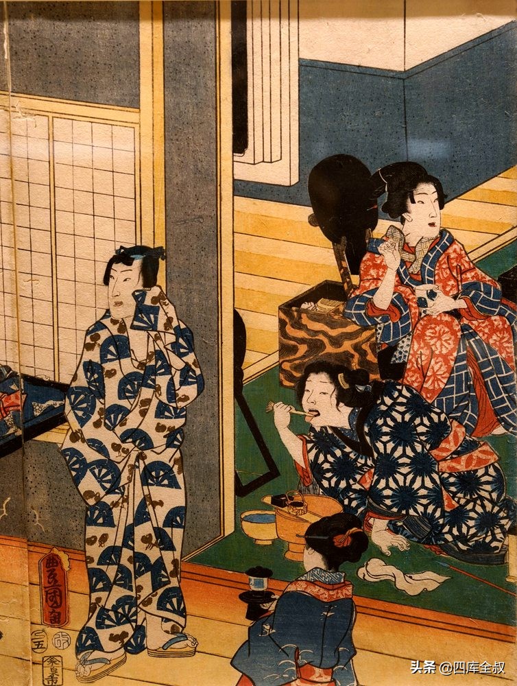 日本江户时代上层社会的冠饰风格,18世纪日本江户盛行配饰