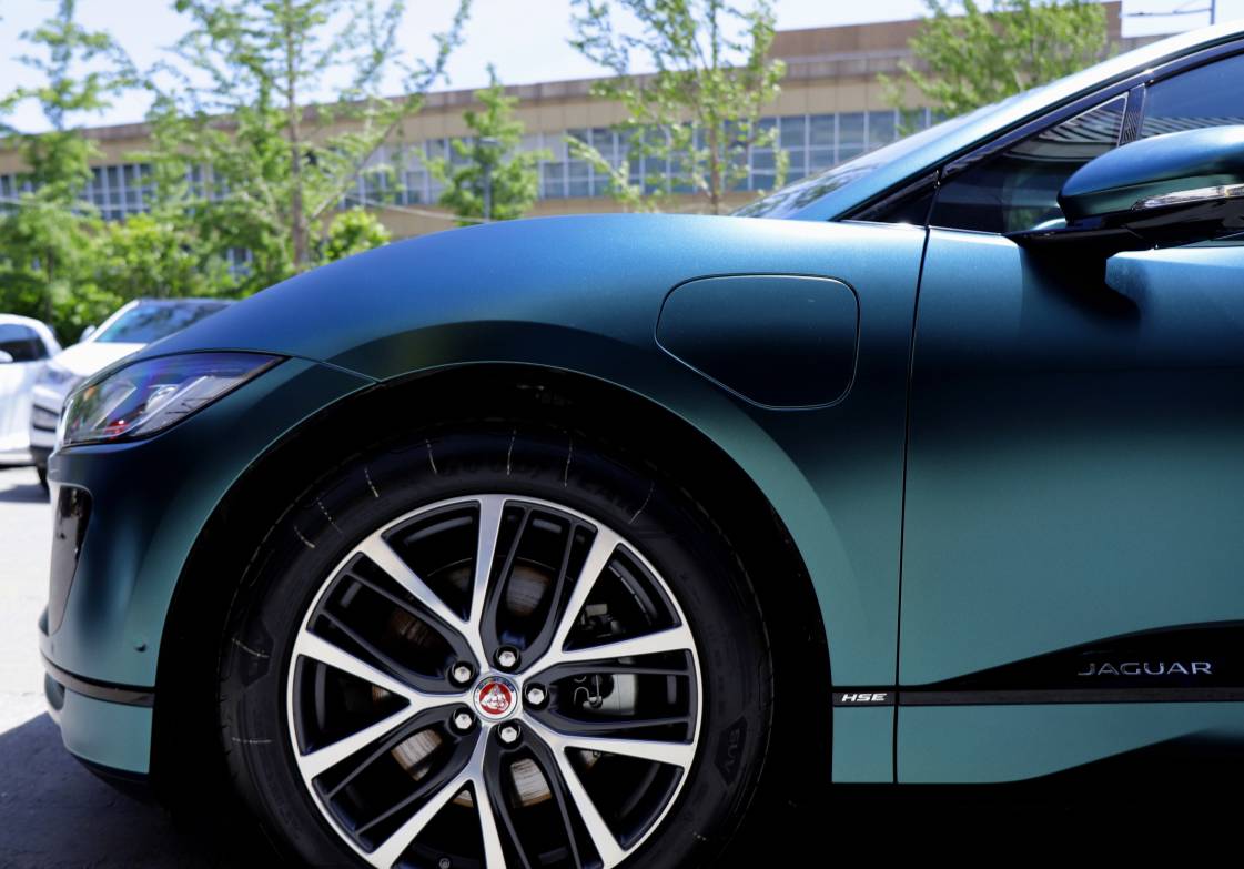 捷豹i-pace新版,捷豹i-pace黑色版官图发布