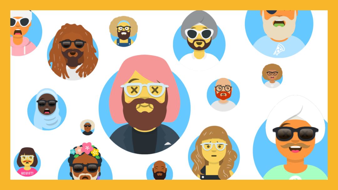 视频卡通头像生成器,ppt头像素材