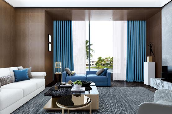 高档时尚窗帘搭配,教你窗帘布艺色彩搭配