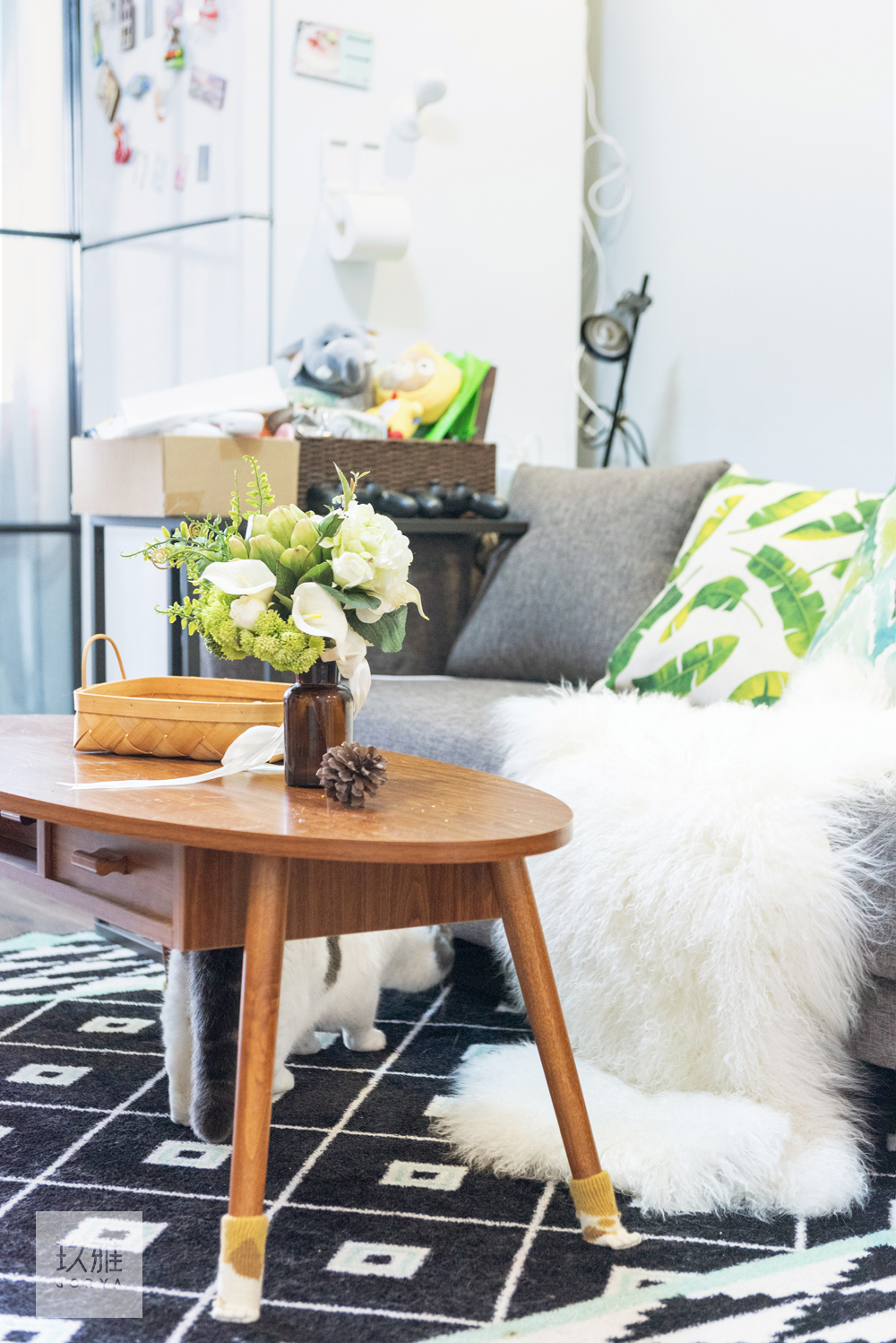 石家庄现代简约设计案例,春意盎然装修风格