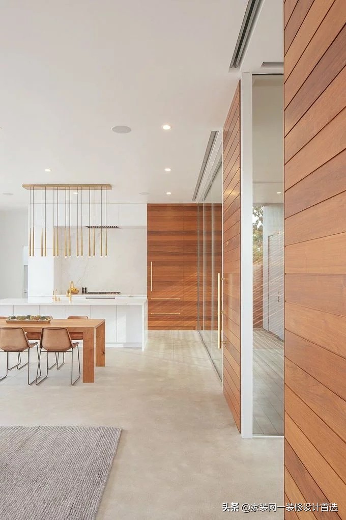 木饰面和岩板哪个上档次,木饰面凸起效果