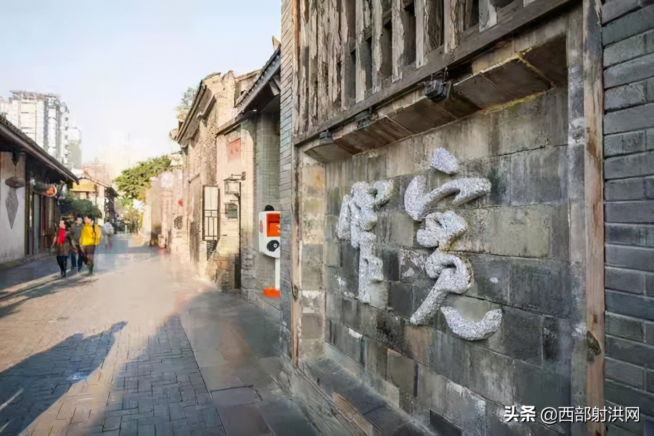 成都宽窄巷子宽窄两个字在哪里,成都宽窄巷子一条街