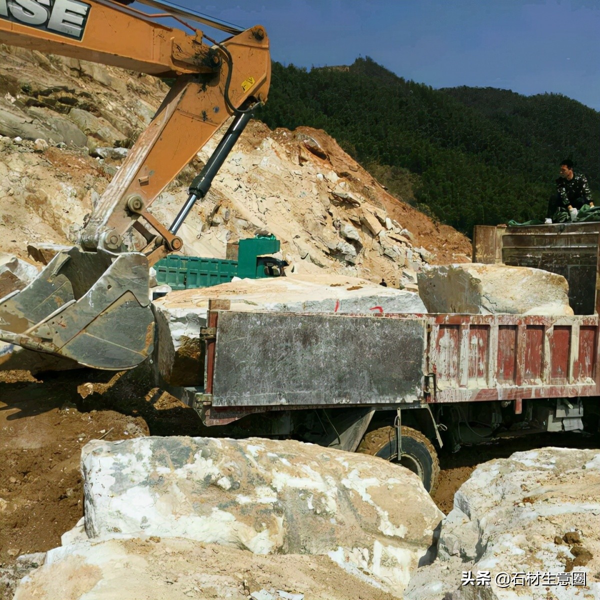 江西省宜春市袁州区珍珠白石材欣赏