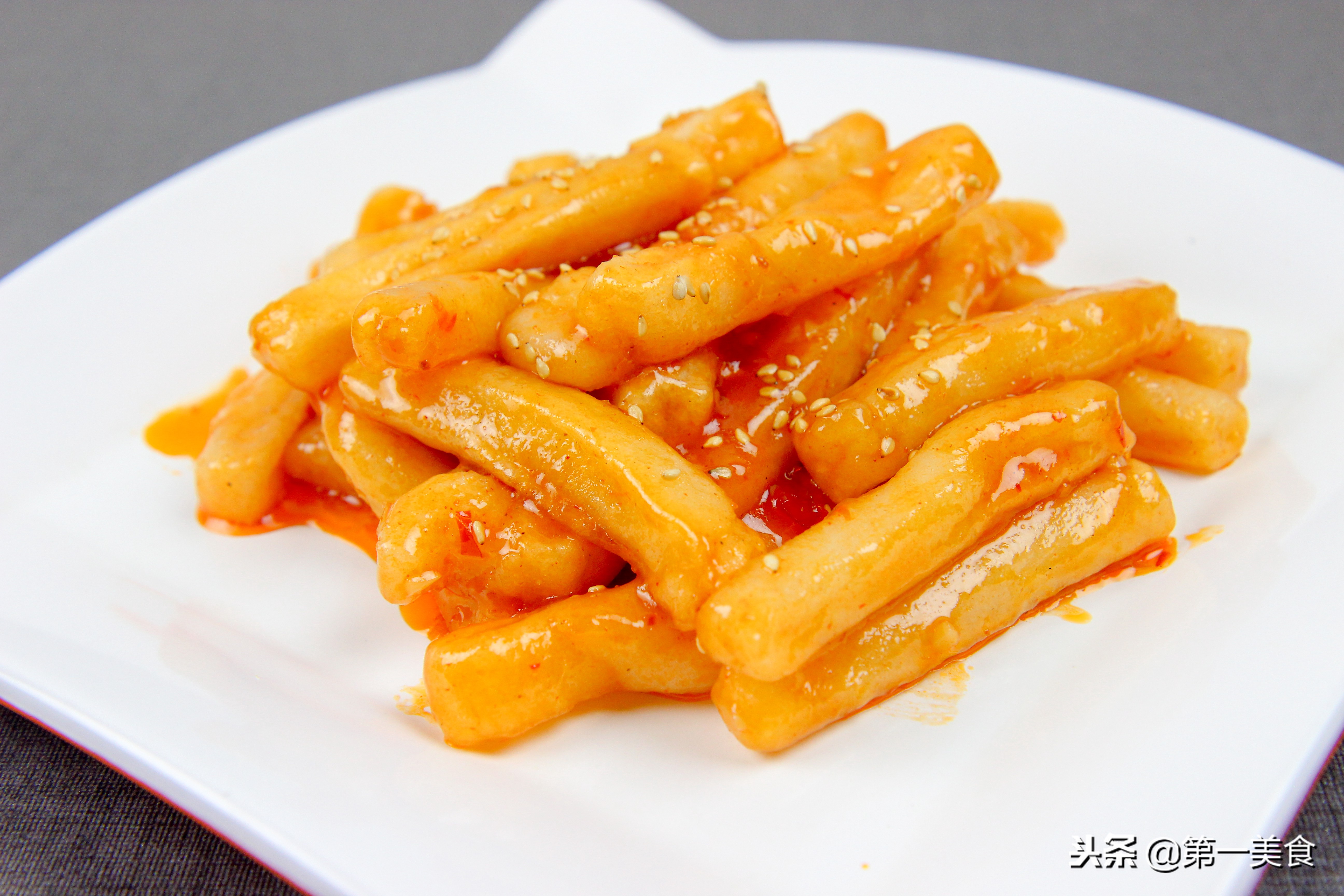 简单版炒年糕教学,大厨炒年糕的家常做法