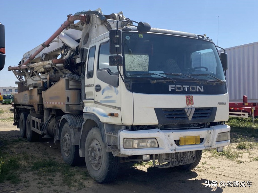 远看五十铃,近看是欧曼——欧曼9泵车