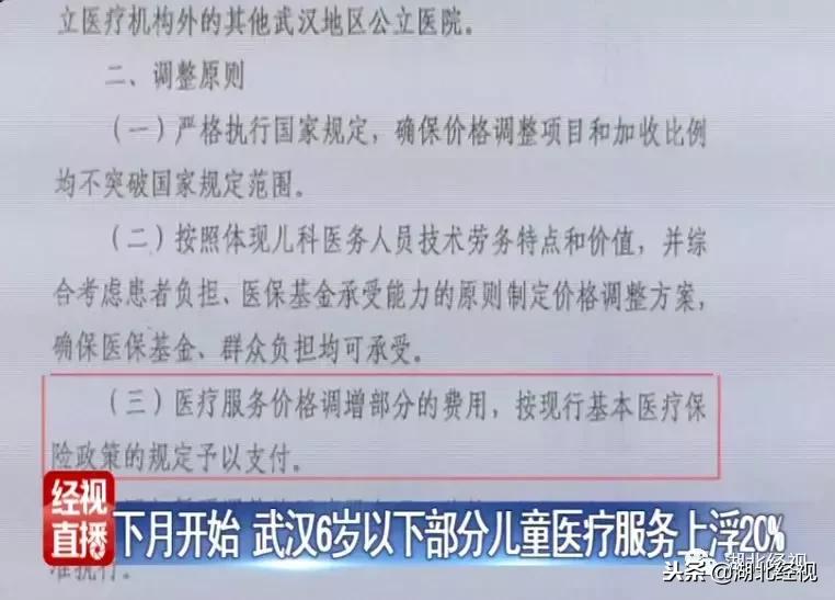 武汉小孩最新医保缴费政策,武汉儿童380元医保看病能打折吗