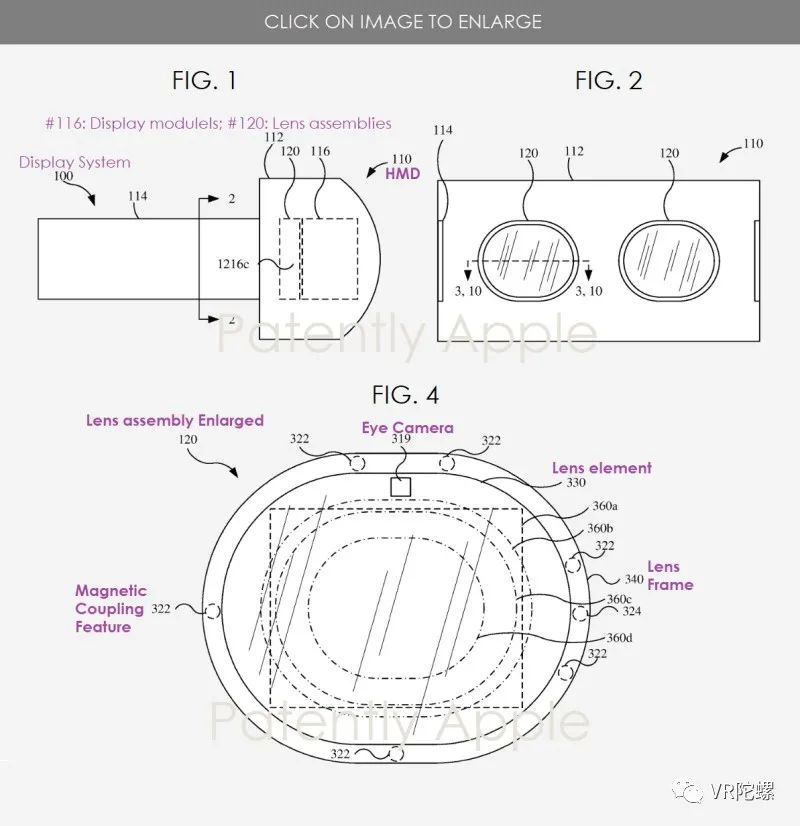 苹果2项HMD专利曝光，或将包含散热及局部光学调节显示系统