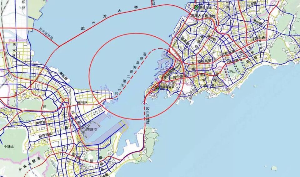 青岛地铁7号线线路图规划,青岛地铁6号线二期与13号线换乘站