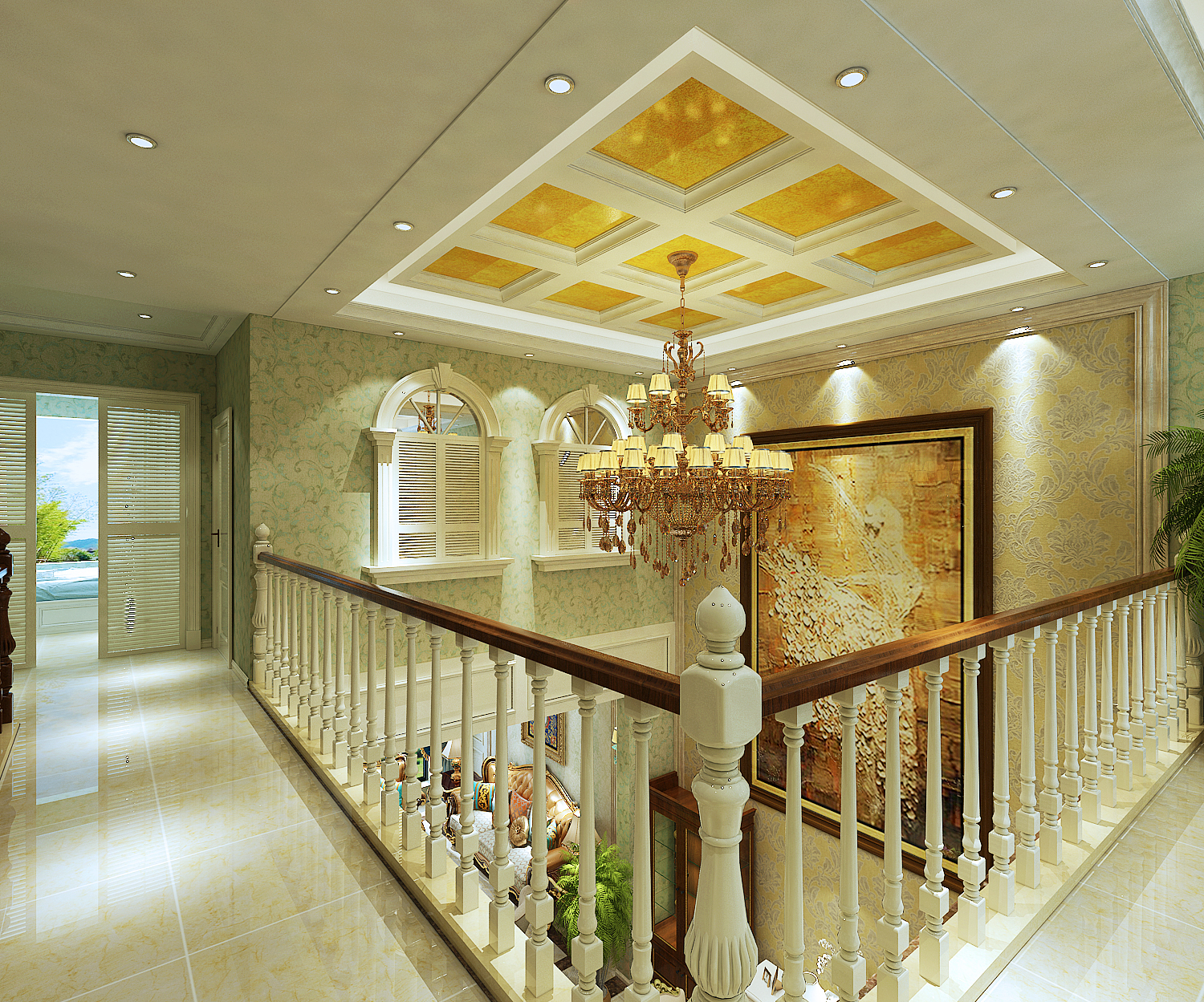 自带家庭影院的欧式别墅，400㎡尽显奢华大气，开启你的浪漫生活